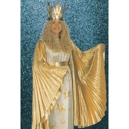 Nurnberger Christkind Christin Strauber German Christmas Glamour Angel Postcard