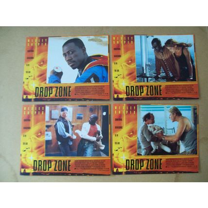 Cinema DROP ZONE Wesley Snipes, Gary Busey, Yancy Butler Lobby Card Set (8)