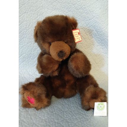 JASPER SLEEPLY BROWN BEAR CUB PLUSH RUSS GREAT CANADIAN WILDLIFE COLLECTION