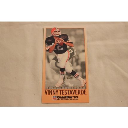 Vinny Testaverde 1993 GameDay GameDay '93 NO. 193