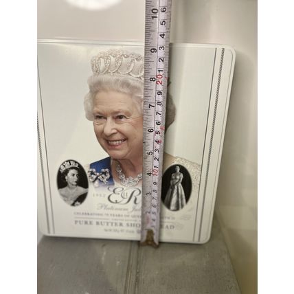 Queen Elizabeth Platinum Jubilee EMPTY Collectable Tin Can