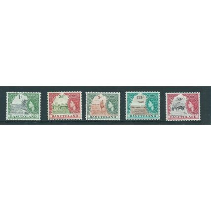 basutoland stamps watermark blk 12 . sg84 set sg91 sg 84 sg 91 mnh