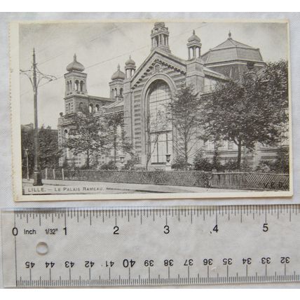 vintage postcard Lille, France, Le Palais Rameau