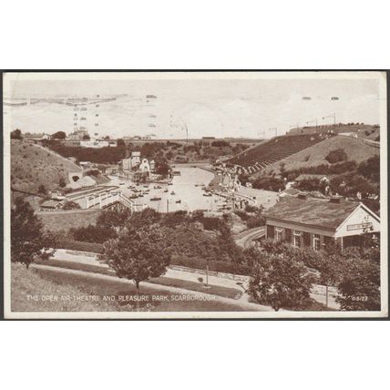 Open-Air Theatre and Pleasure Park, Scarborough, Yorks, 1946 - Valentine's PC