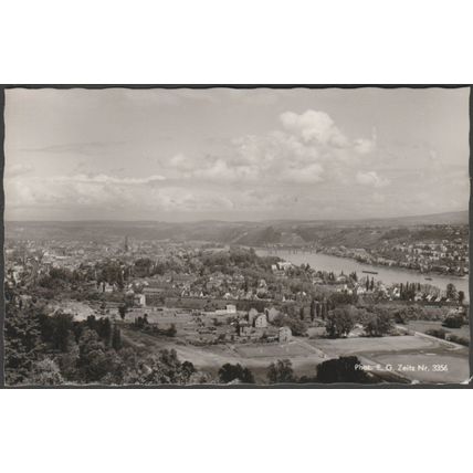 Gesamtansicht, Koblenz am Rhein, c.1940s - Zeitz Foto-AK