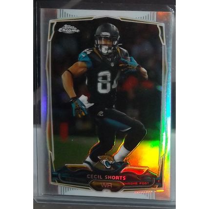 2014 Topps Chrome CECIL SHORTS (Jaguars) Refractor #2