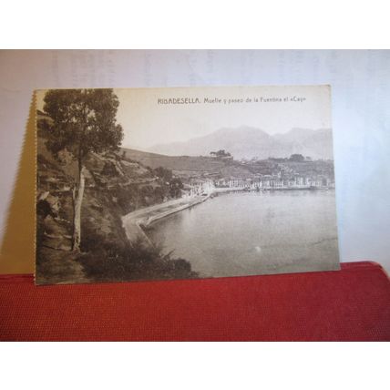 RIBADESELLA, SPAIN unused vintage postcard =