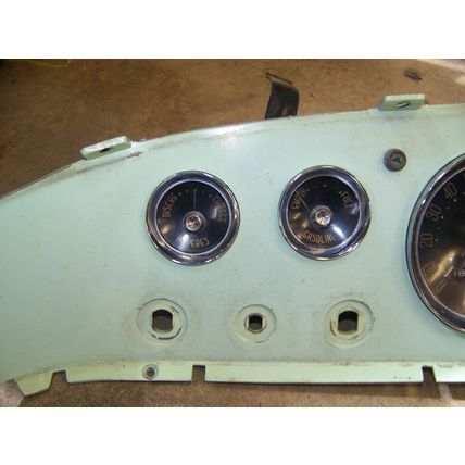 1955 DESOTO INSTRUMENT CLUSTER & DASH BEZEL OEM FIREDOME FIREFLITE SPORTSMAN