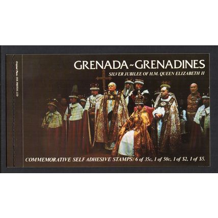 Grenada Grenadines - 1977 - Silver Jubilee Complete Booklet, MNH