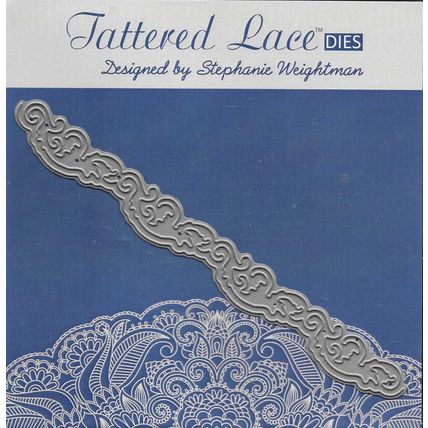 Tattered Lace. Border Die. Die Cutting Cardmaking Scrapbooking Crafts