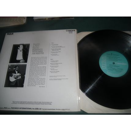 JIM REEVES LP LOT OF 2 - SINGS WITH SOME FRIENDS/THE COUNTRY SIDE OF JIM REEVES