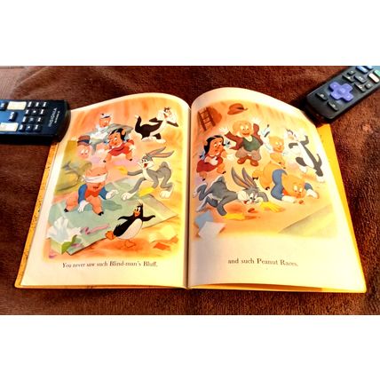 Old Vintage Little Golden Book Bugs Bunny Birthday (C) Edition 1950