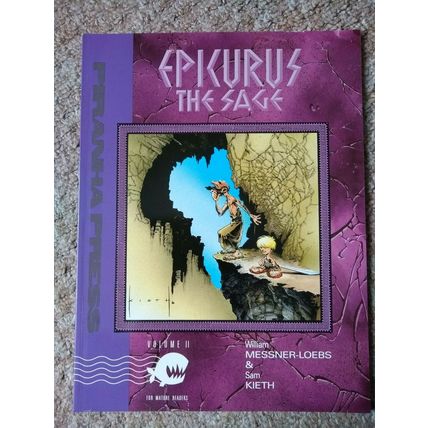 EPICURUS THE SAGE VOL 2 G/N (1991) PIRANHA PRESS (VFN Condition) 1st Print