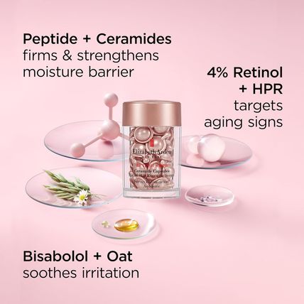 Elizabeth Arden Retinol + HPR Ceramide Capsules Rapid Skin Renewing Serum