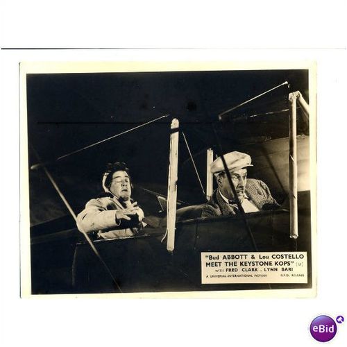 ABBOTT & COSTELLO MEET THE KEYSTONE COPS 1954 F-O-H Stills (3)