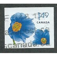 CAN 2004 $1.49 (S/A) 'FLOWERS'- ( 1ST SERIES)(IMPERFED) FINE USED (EBID44-200)