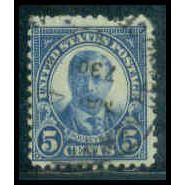 Used 637 5c Theodore Roosevelt Average Plus M10030