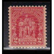 680 2c Fallen Timbers Barely Clears MNH O1651