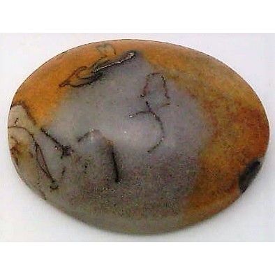 Squiggly Jasper Freeform Gemstone Cabochon 106
