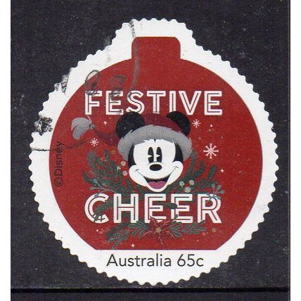 AUSTRALIA: DISNEY'S FESTIVE SEASON, USED SELF-ADHESIVE MY STAMP. 53