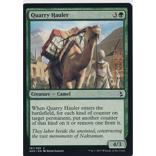 Magic the Gathering MTG Amonkhet 181/269 Quarry Hauler