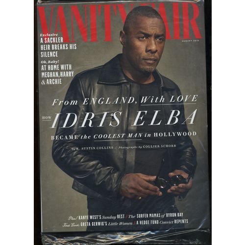 Vanity Fair Magazine No. 708 August 2019 Idris Elba BRAND NEW SEALED