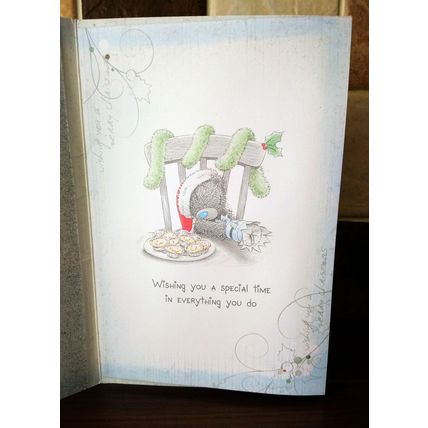 Me To You 3D Christmas Cards - Especially For You - 3D Glitter Card - 021