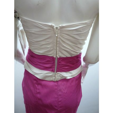 LINEA RAFFAELLI FUCHSIA SKIRT SUIT WEDDING / RACES £995 UK 10 & UK 12 BNWT