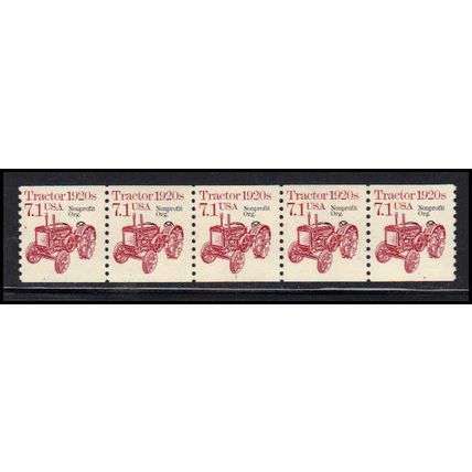 2127a 7.1c Tractor Very Fine MNH Dry Gum PNC 1/5 X0766