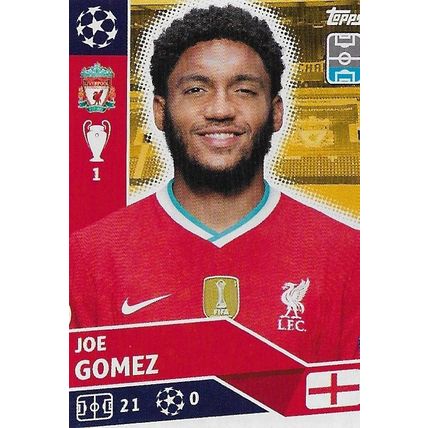 Topps UEFA Champions League 2020/21 Stickers: LIV5 - Gomez (Joe)