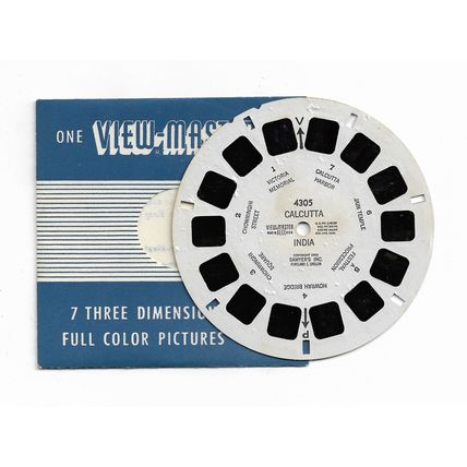 Calcutta, India - Vintage Sawyers View-Master Reel 4305