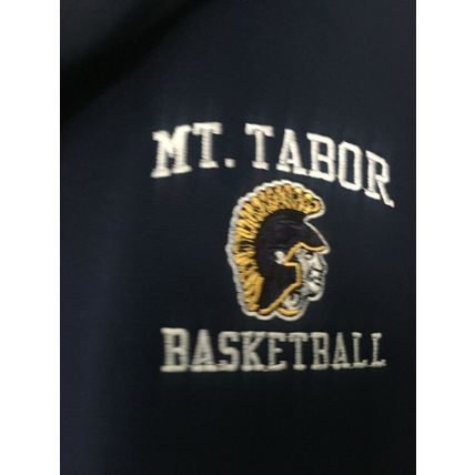 Nike Mt. Tabor Spartans Men's Sweatshirt Hoodie Size XL Blue