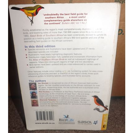 SASOL BIRDS OF SOUTHERN AFRICA (PB, GC, 2002)