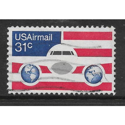 USA 1976 AIR 31c BOEING 737 JETLINER SG A1611 FINE USED#