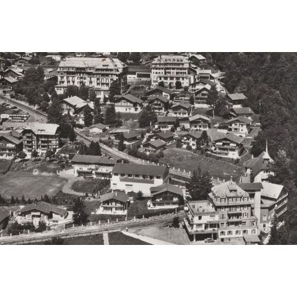 Adelboden Tschentenalp Switzerland Real Photo Old Postcard