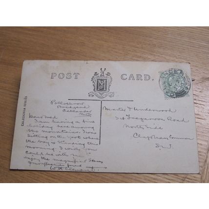 1910 fr real photo Postcard - Pass of Leny - Callander, Stirlingshire