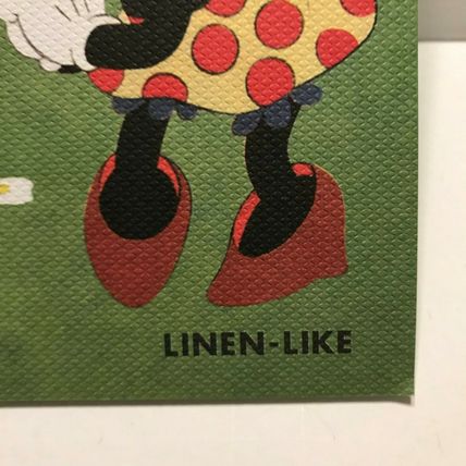 Authentic Vintage Collection Disney 12" x 9" Mickey & Friends Picture Linen Book
