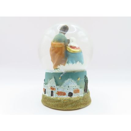 Miniature Nativity Snow Globe Glass 6 CM Gift Christmas Holiday Decoration