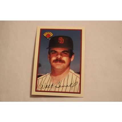Walt Terrell 1989 Bowman TIFFANY NO. 445