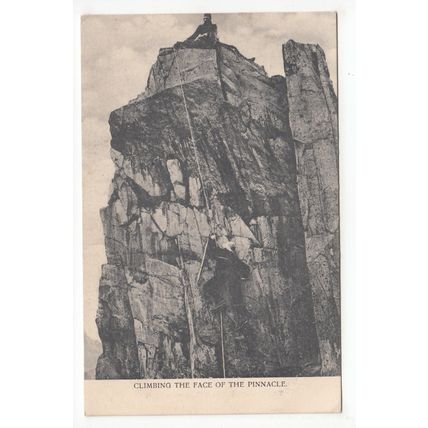 Rock Climbing Lake District Postcard Cumbria Scawfell Climbing Series