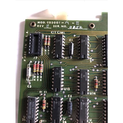 DYNUS CO3001-A-E,CO3107001,CO 3001 PCB BOARD,BL