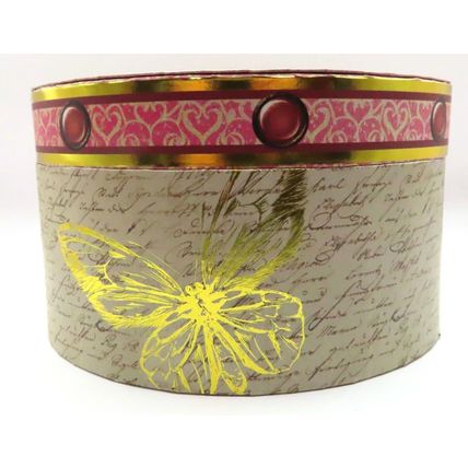 Mother Jewellery Box You Gave Me Wings to Fly & Love to Soar Carte Postal Pink