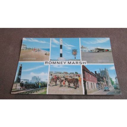 1970s Postcard - Romney Marsh scenes, Kent