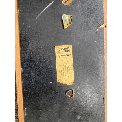 Vintage Retro Royal Sable Copperware plate Lion hunting tribes Engraving Rhodesi