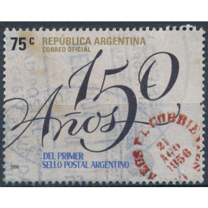 150th Anniv of First Argentine Stamps - Argentina 2006 - F H - MiNr 3082