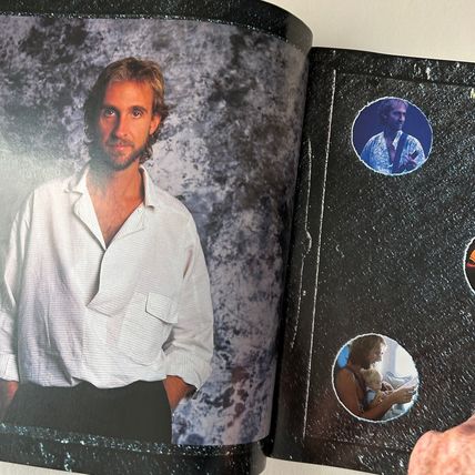 GENESIS INVISIBLE TOUR VIRGIN 1987 UK TOUR BOOK PERNOD HAT PEAK GC Paul Young