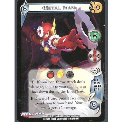UFS Ultimate Fighting System Trading Card Dark Stalker Metal Man