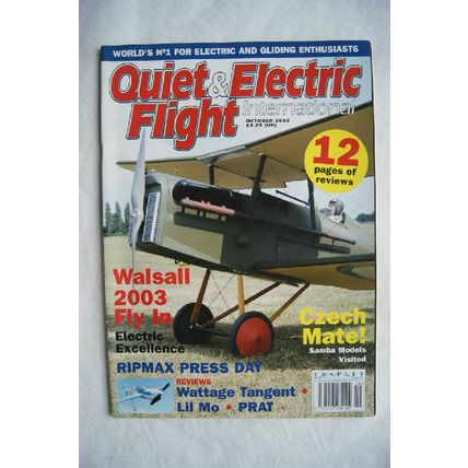 2003 Quiet & Electric Flight Magazine - October