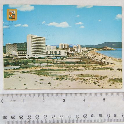 1975 postcard Cala Millor, Mallorca
