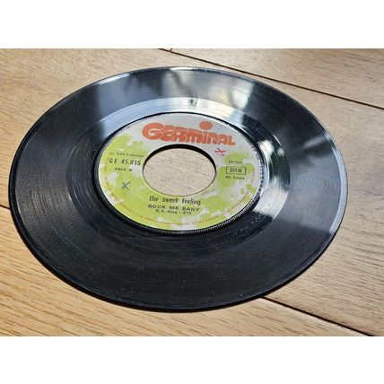 The Sweet Feeling - All together now, Rock me baby, Germinal 45 015 L vinyl 1970